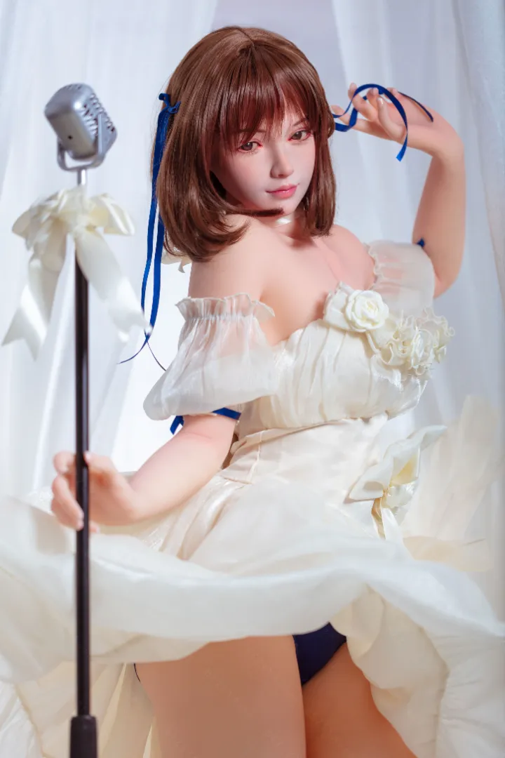 155cm (5ft1) A-Cup Patung Seks Hibrid dongqing