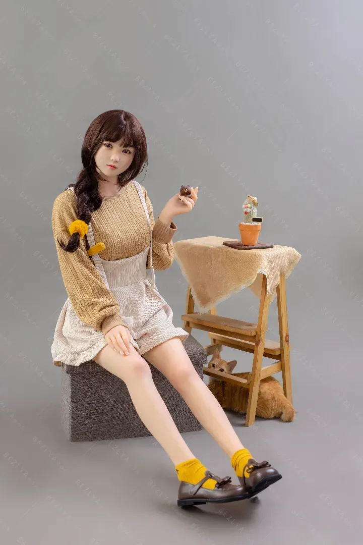 160cm (5ft3) Aカップ ハイブリッドラブドール fengxinzi ヘッド