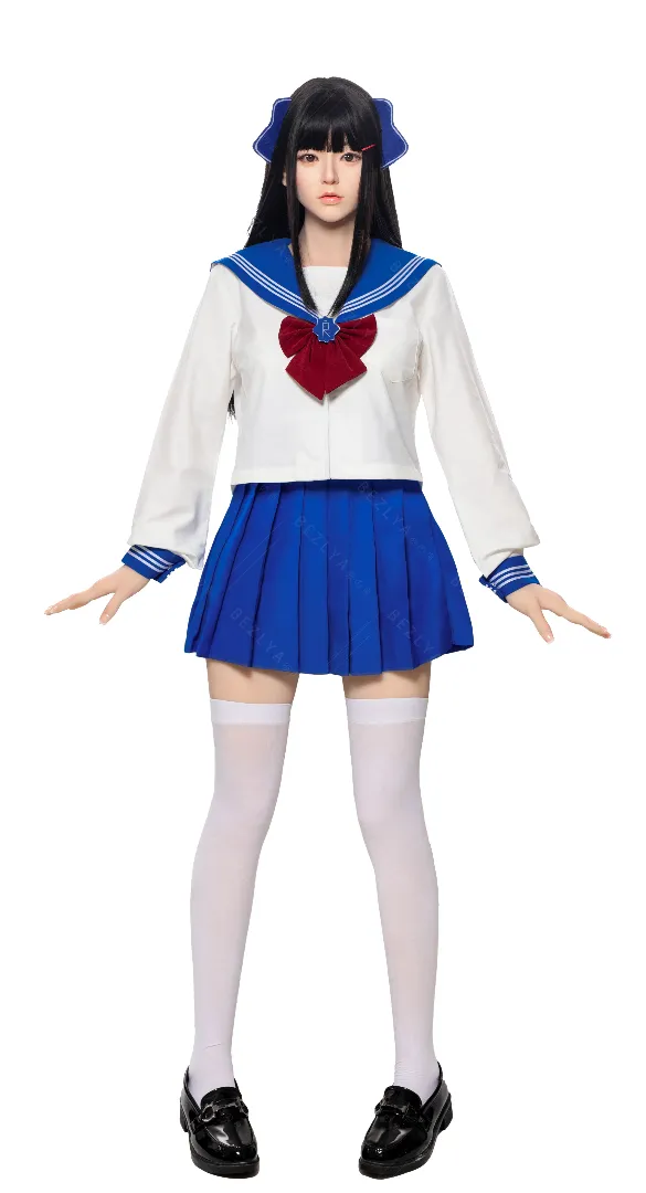 163cm (5ft4) B-Cup ตุ๊กตายางไฮบริด Haitang