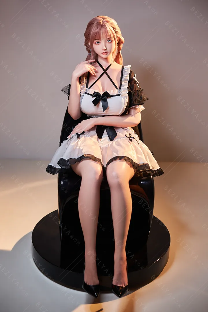 155cm (5ft1) E-Cup Lightweight Silicone Sex Doll, Head Vanilla