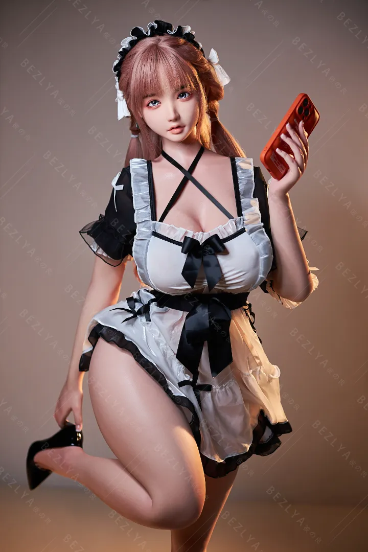 155cm (5ft1) E-Cup Lightweight Silicone Sex Doll, Head Vanilla
