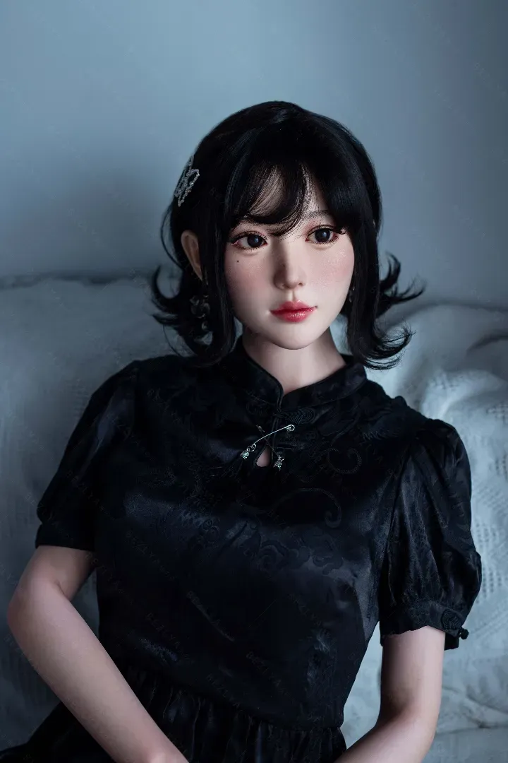 160cm (5ft3) Copa B Ligero Silicona Muñeca sexual Cabeza Hibiscus
