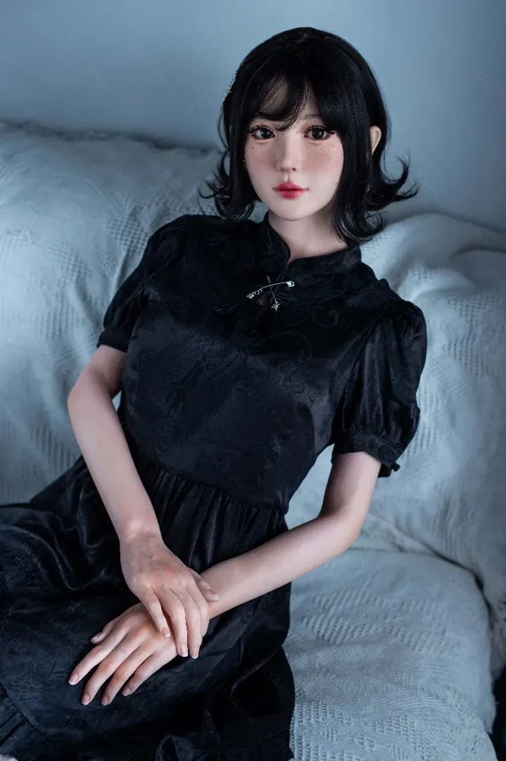 160cm (5ft3) Copa B Ligero Silicona Muñeca sexual Cabeza Hibiscus
