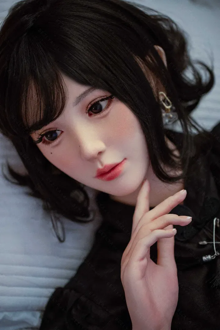 160cm (5ft3) Copa B Ligero Silicona Muñeca sexual Cabeza Hibiscus