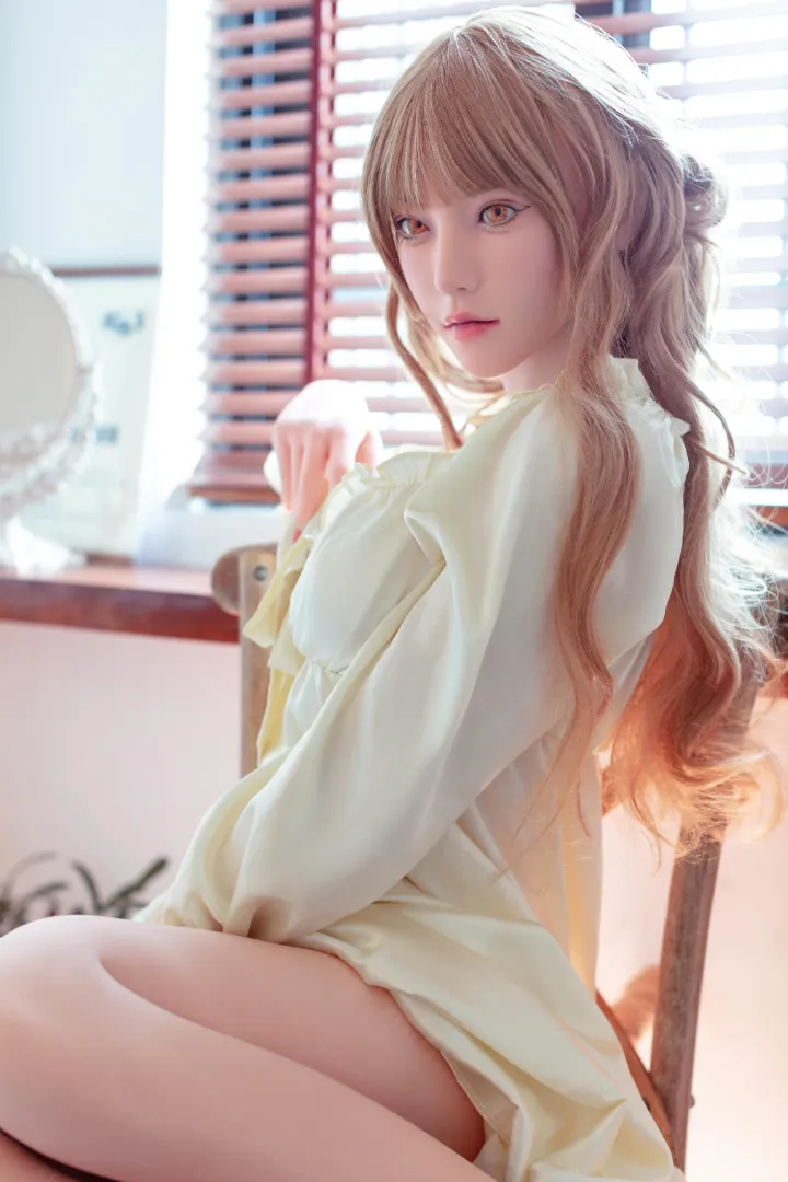 160cm (5ft3) B-Cup Lightweight Silicone Sex Doll, Head iris