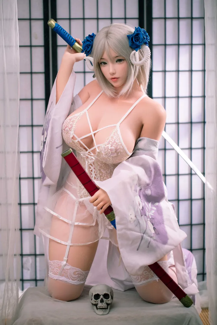 160cm (5ft3) G-Cup Lightweight Silicone Sex Doll, Head Cyrtanthera
