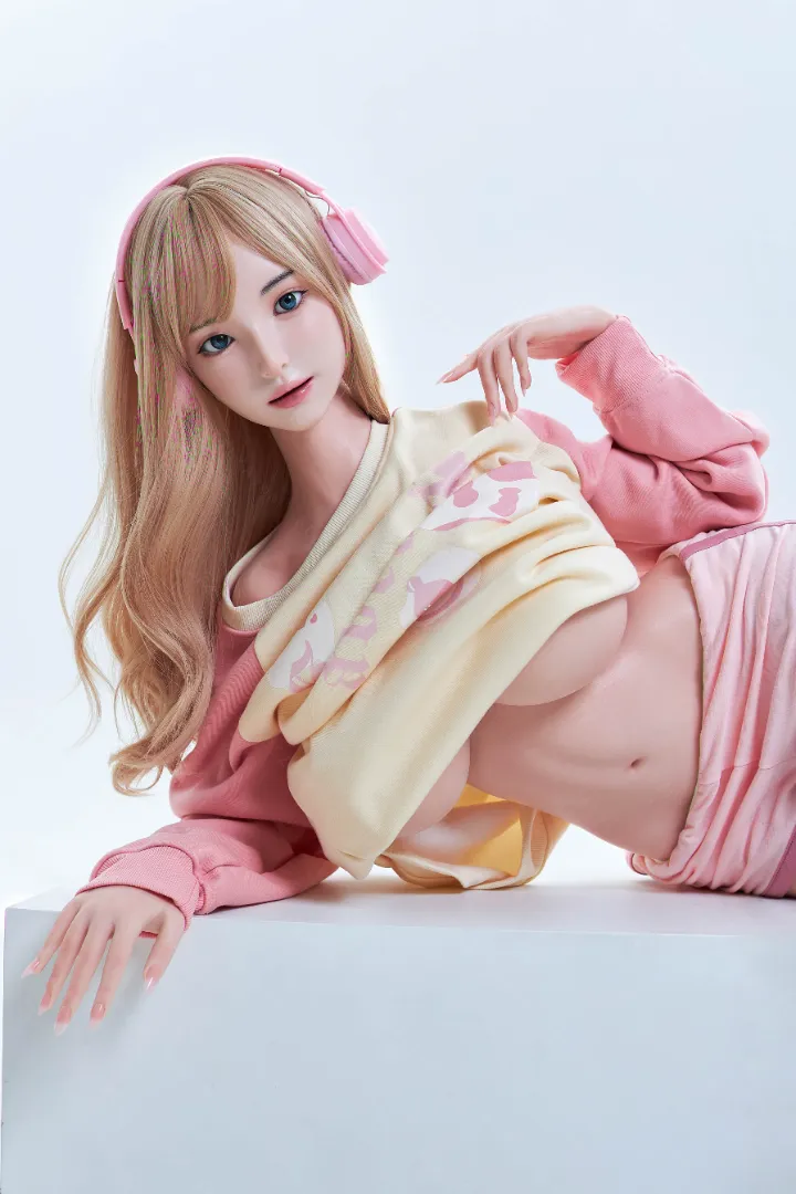 161cm (5ft3) I-Cup Lightweight Silicone Sex Doll, Head Camellia