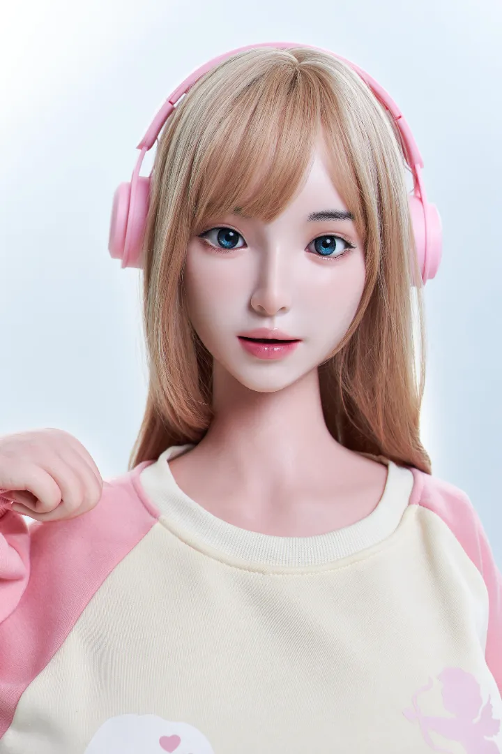 161cm (5ft3) I-Cup Lightweight Silicone Sex Doll, Head Camellia