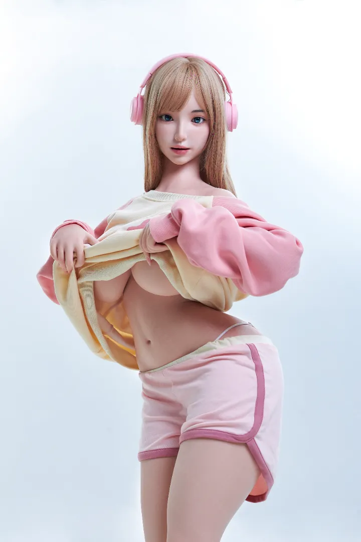 161cm (5ft3) I-Cup Lightweight Silicone Sex Doll, Head Camellia