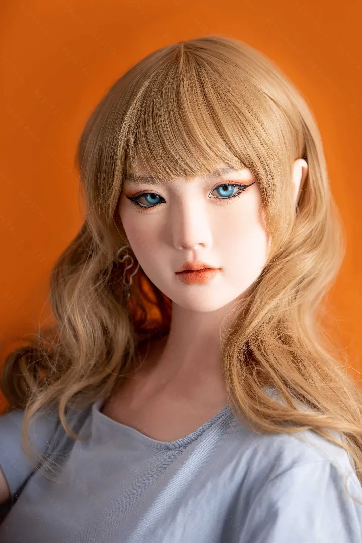 168cm (5ft6) C-Cup Легкая Силиконовая Секс-кукла Голова Rhododdendron