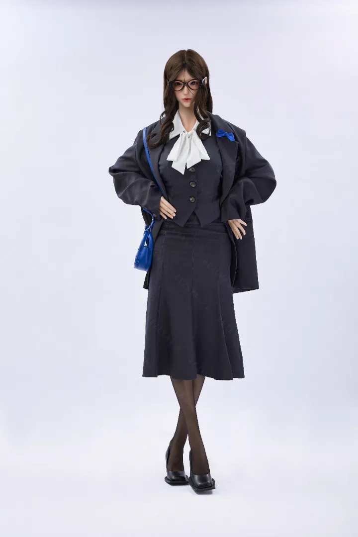 163cm (5ft4) Cカップ 軽量 シリコン ラブドール ヘッド Yulania