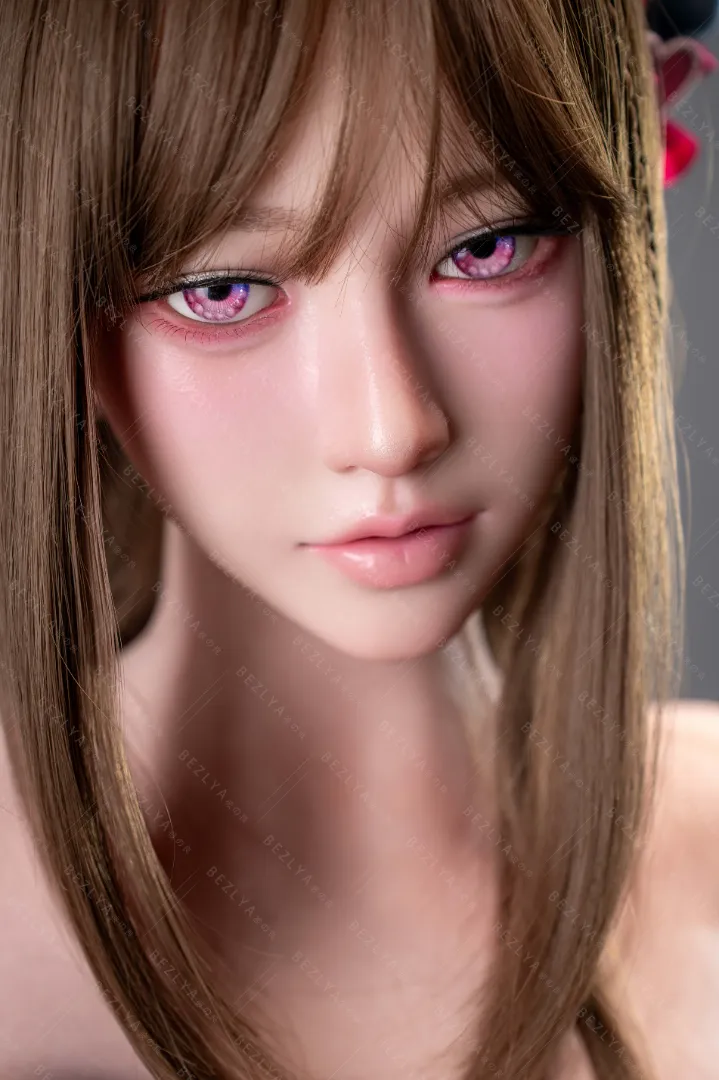 163cm (5ft4) F-Cup Lightweight Silicone Sex Doll Lagenaria, Movable Jaw Head