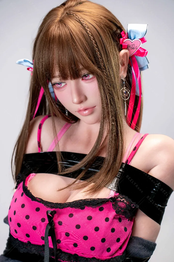 163cm (5ft4) F-Cup Lightweight Silicone Sex Doll Lagenaria, Movable Jaw Head