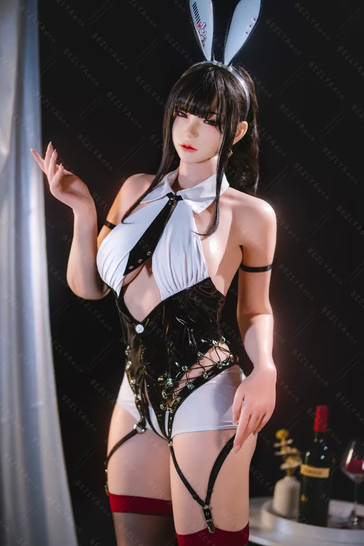 162cm (5ft4) E-чашка Легкая Силиконовая Секс-кукла, ROS Голова Aglaia