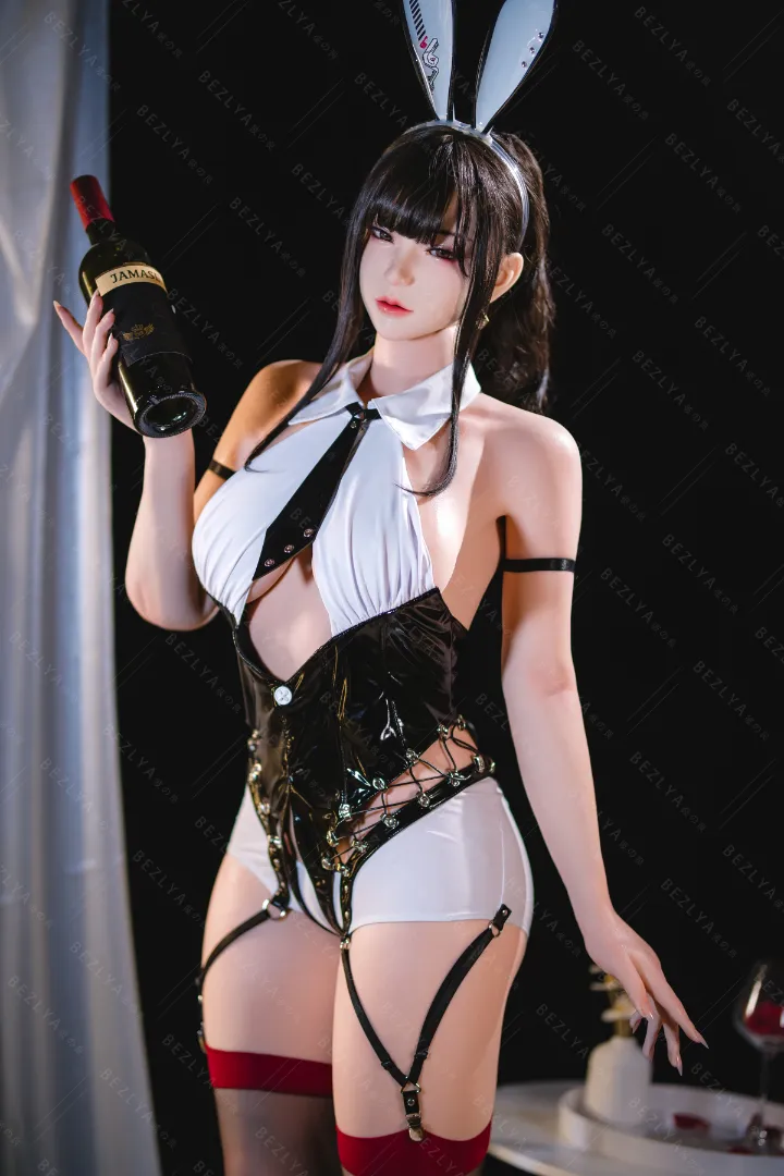 162cm (5ft4) E-чашка Легкая Силиконовая Секс-кукла, ROS Голова Aglaia