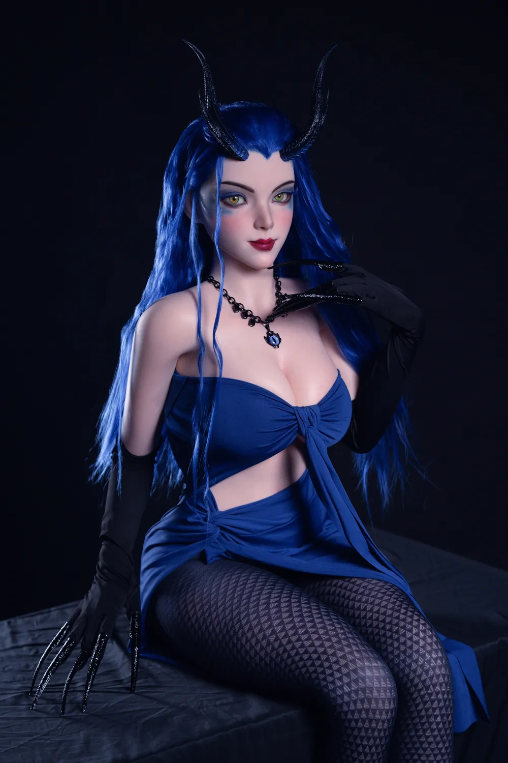 164cm (5ft5) D-Cup Reine Démon Nezha Saisissante Cosplay Silicone Poupée sexuelle Aorun Tête #S36