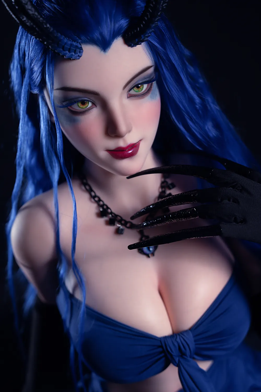 164cm (5ft5) D-Cup Reine Démon Nezha Saisissante Cosplay Silicone Poupée sexuelle Aorun Tête #S36