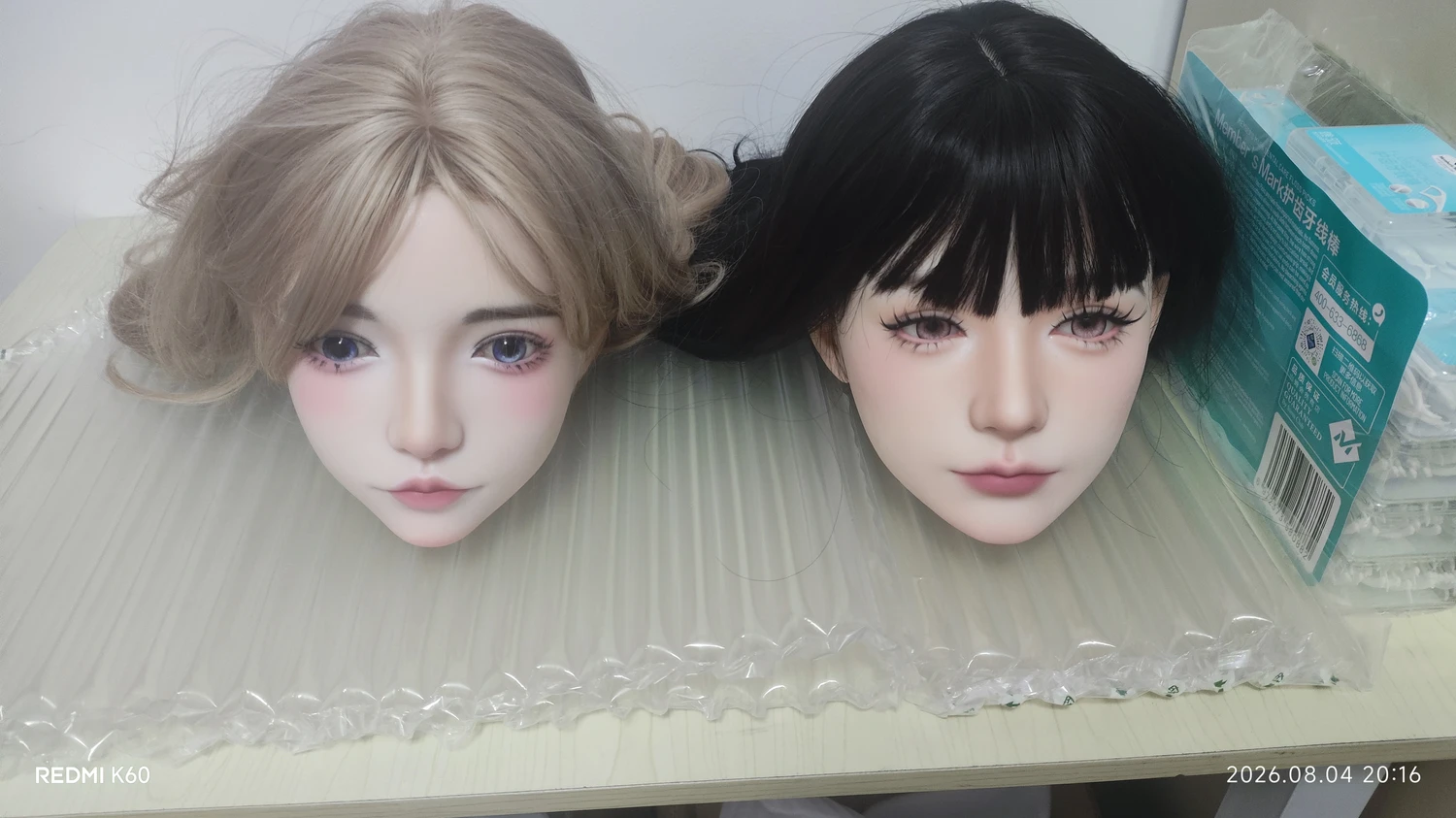 Shedoll 168 cm Textured Body — Rose, Kosame, and Moony