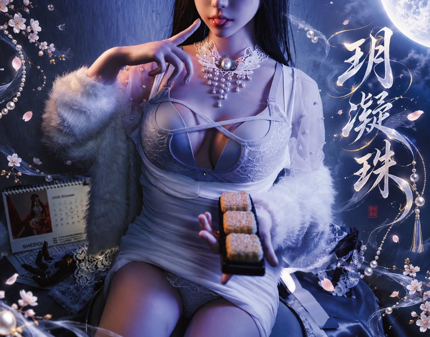 Shedoll Mid-Autumn Photo Contest — Moonlight Condensed into Pearls