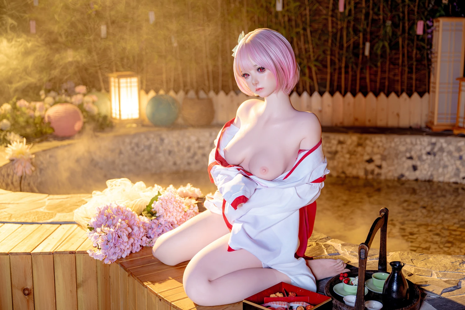 Shedoll 150 cm Belle — Would You Bathe with Little Ram?