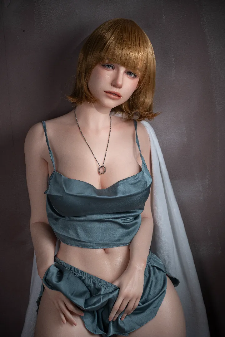 JIUSHENG 152cm (5ft) E-Cup Ultra-Realistic Silicone Sex Doll Yoyo, ROS Head #81B — 152cm Silicone companion doll