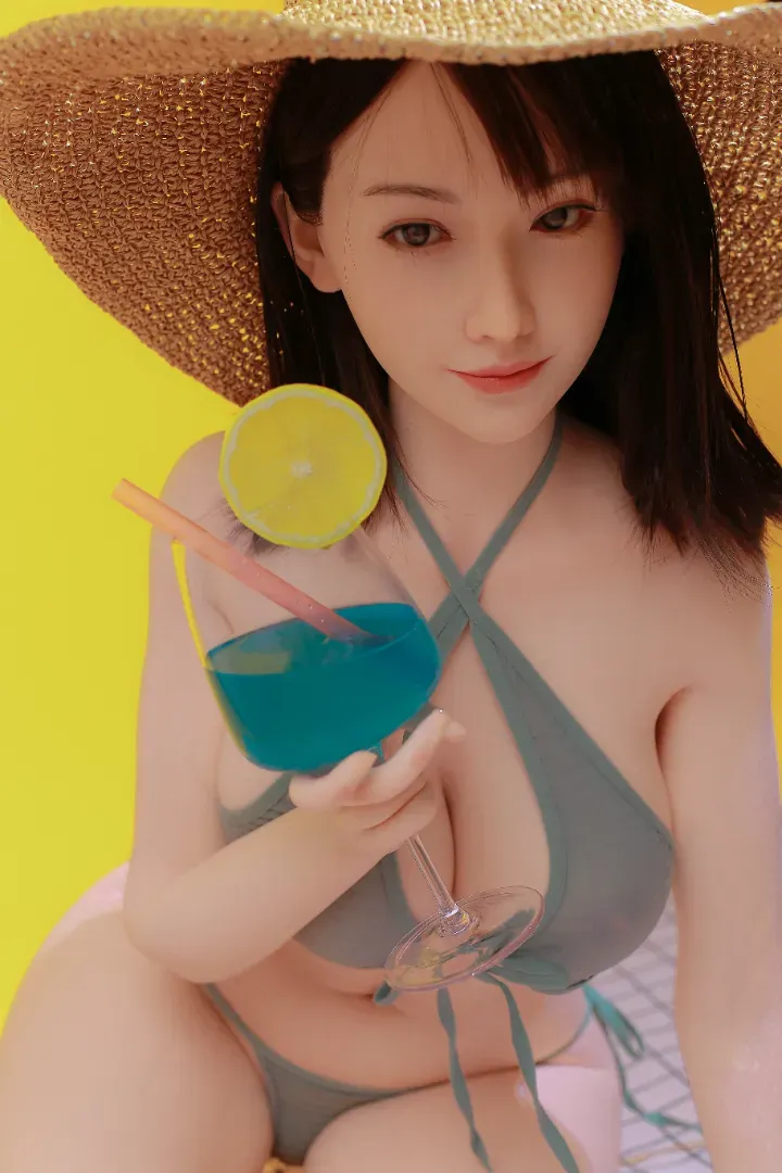 JIUSHENG 152cm (5ft) E-Cup Curvy Silicone Sex Doll Eimi, Head #86 — 152cm Silicone companion doll