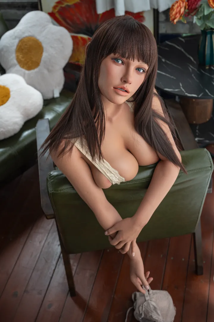 JIUSHENG 160cm (5ft3) E-Cup Ultra Realistic Silicone Sex Doll Lisa, ROS Head #3B — 160cm Silicone companion doll
